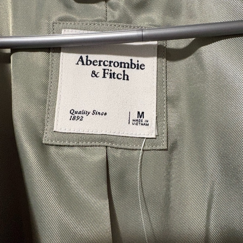 Abercrombie & Fitch Light Sage Green Blazer - Picture 5 of 9
